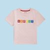 Kids Esprit T-Shirts & Blouses | T-Shirt Van Organic Cotton Met Geometrisch Logo