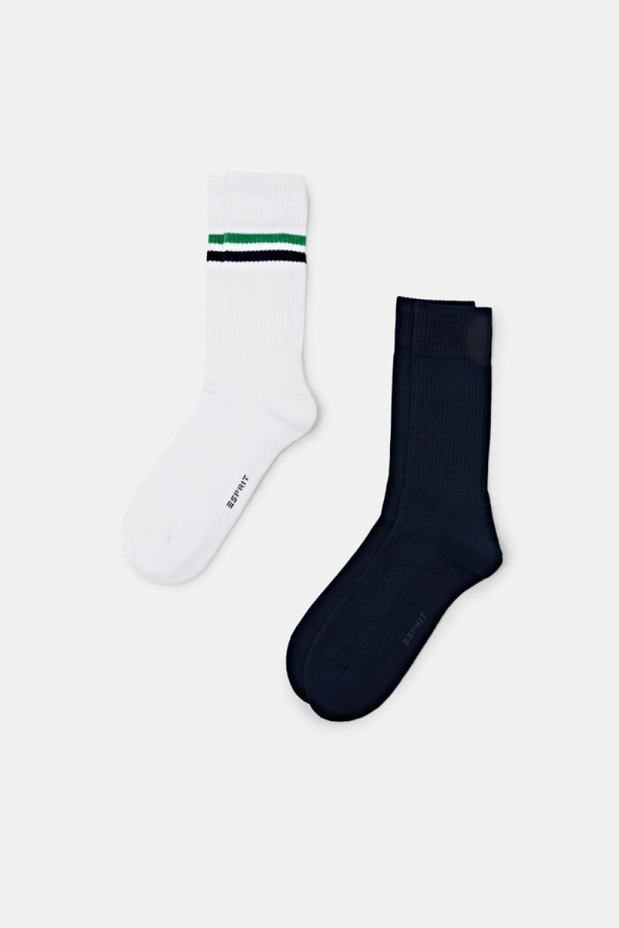 Men Esprit | Set Van 2 Paar Sportsokken, Organic Cotton