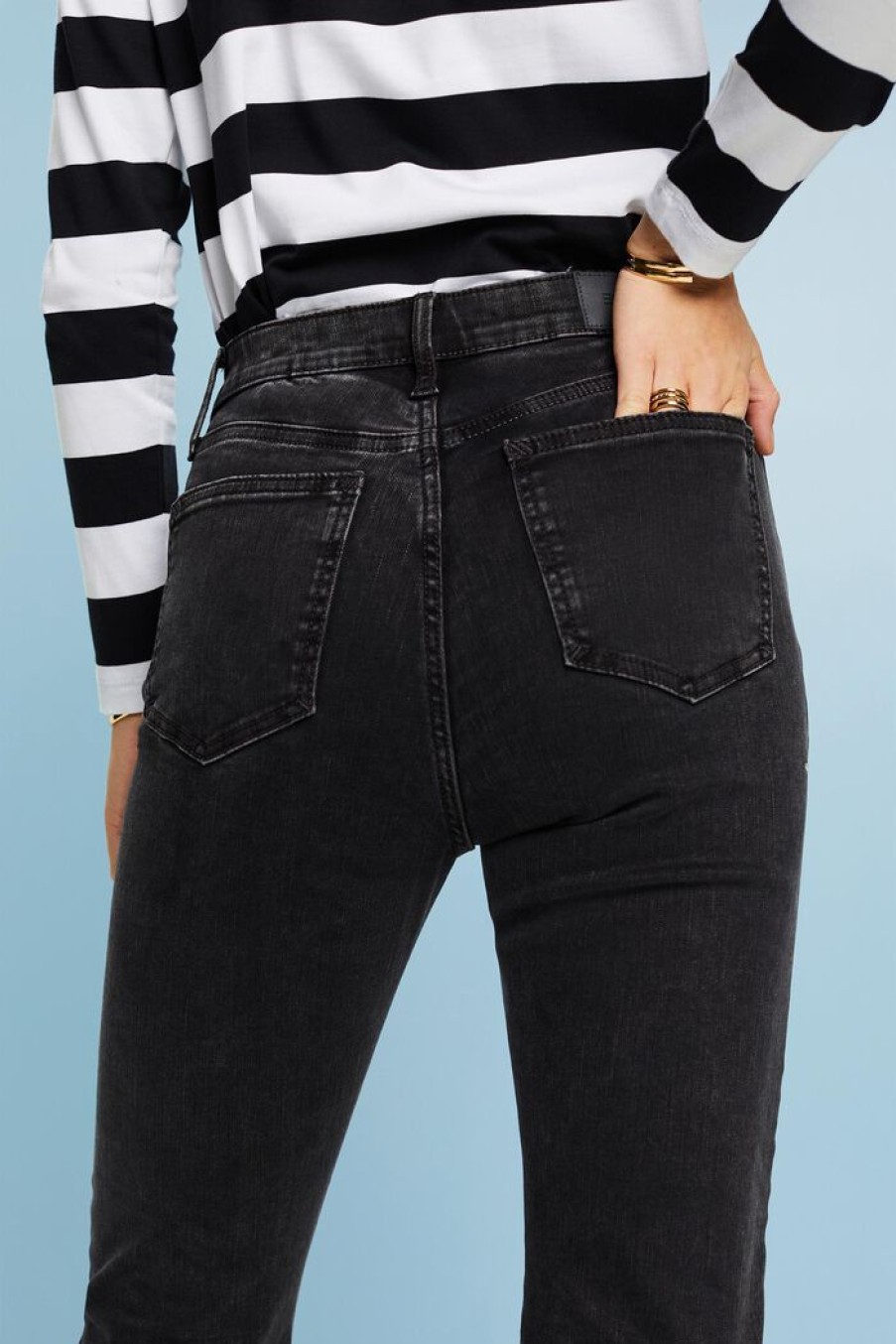 Women Esprit Jeans | Ultra High-Rise Bootcut Jeans