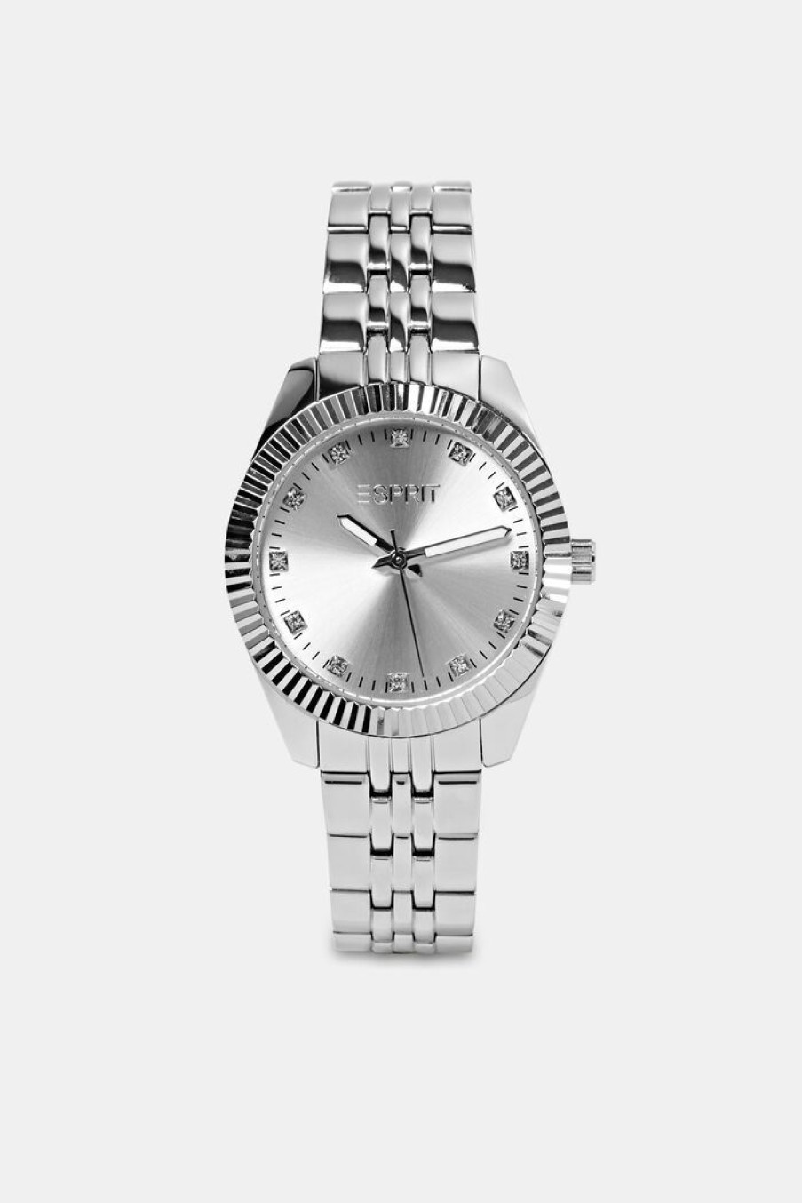 Women Esprit Horloges | Edelstalen Horloge Met Zirkonia