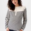 Women Esprit | Zwangerschapssweatshirt Met Strepen